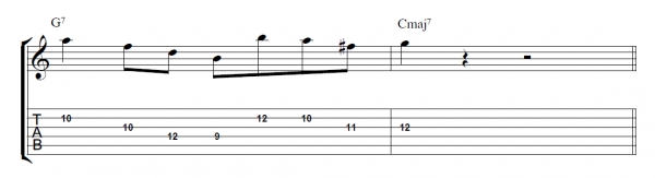 bebop licks guitar pdf chords