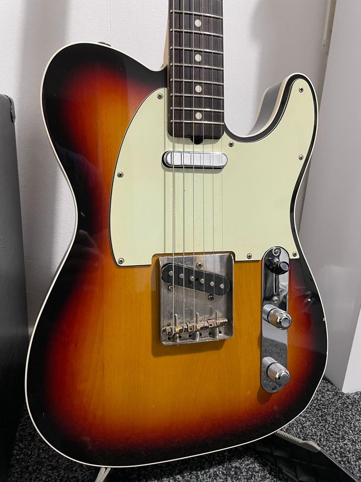 FS CIJ Fender 62 Telecaster Custom w/ callahan saddles, upgraded pots ...